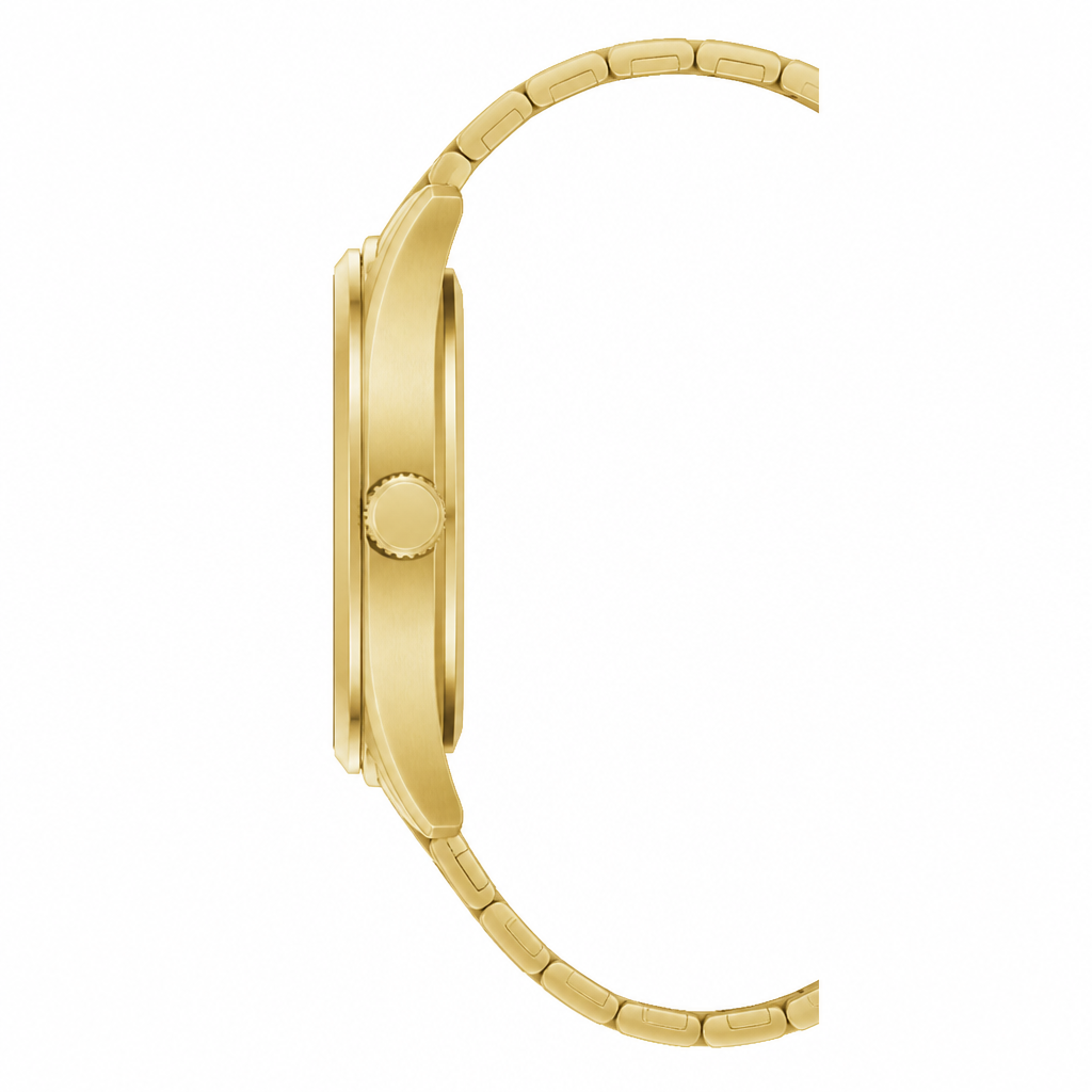 Lorus - Men Gold Stainless Steel Strap Watch - RH326BX9G