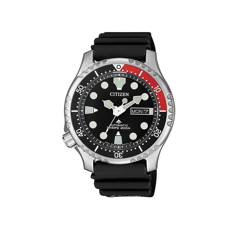 Citizen Gents Promaster Black Silicone Strap Watch - NY0085-19E