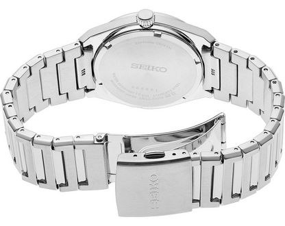 Seiko Men's  Essentials -SUR601P1- Stainless Steel-Green & Gold