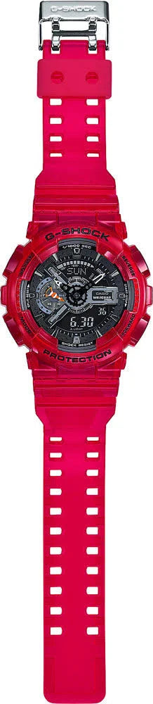 Casio G-Shock GA-110RRB-4ADF Bio-Based Resin -200M Water Resistant -Red