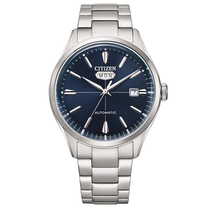 Citizen Mechanical Mens Silver Stainless steel Watch-NJ0160-87E