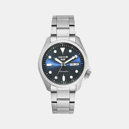 Seiko - Men Silver Stainless Steel Strap Watch - SRPE53K1