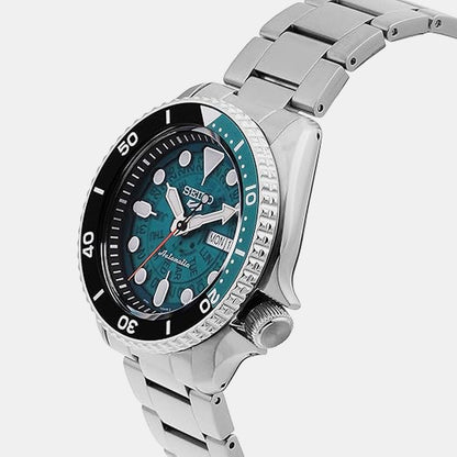 Seiko - Men Silver Stainless Steel Strap Watch - SRPJ45K1