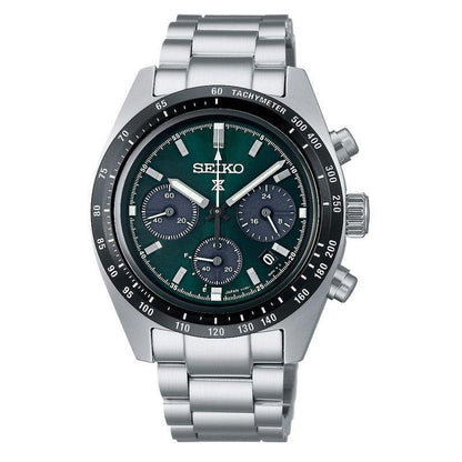 Seiko Mens Speedtimer Series Silver Stainless steel Watch-SSC933P1