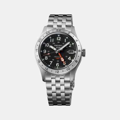 Seiko - Men Silver Stainless Steel Strap Watch - SSK023K1