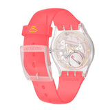 Swatch-Fragole Pay! Red Unisex Rubber Watch-SVIK104-5300