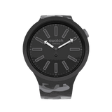 Swatch Bbnyte Pay! Black Rubber Watch-SO27B106-5300