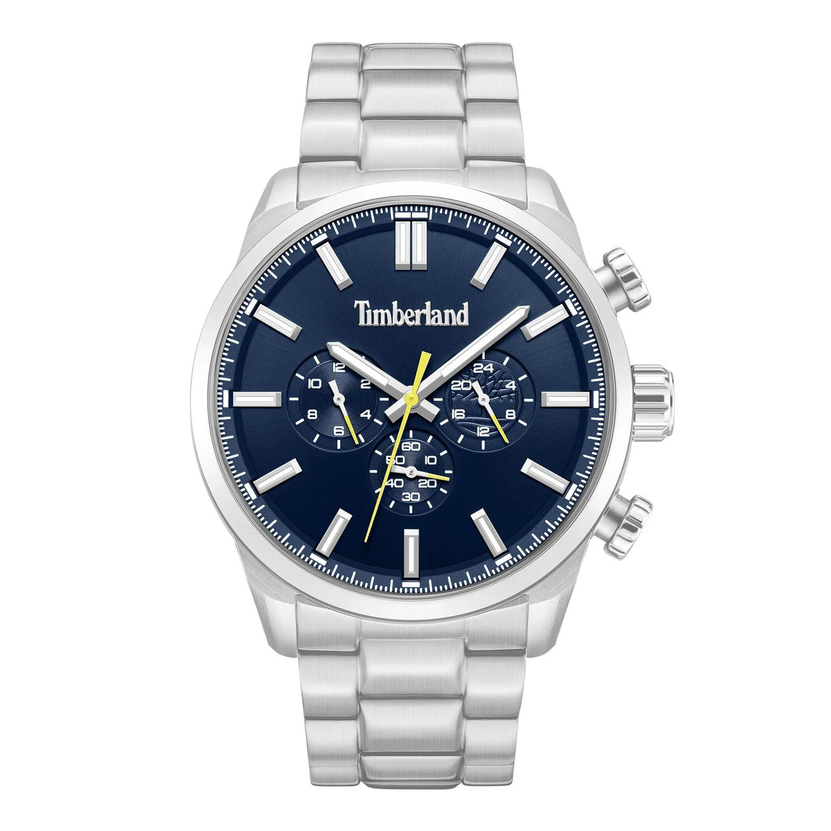 Timberland Henniker Ii Mens Silver Stainless steel Strap Watch-TDWGK0095301
