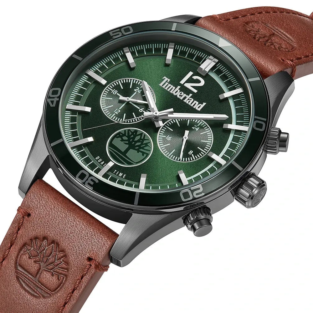 Timberland Ashmond Mens Leather Watch