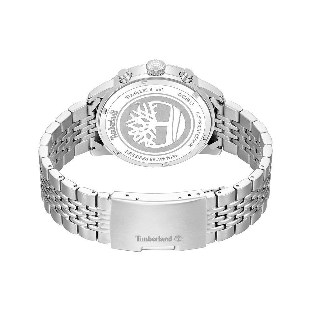 Timberland Parkman Mens Silver Stainless steel Strap Watch-TDWGK0094303