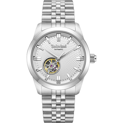 Timberland Lodgepole Mens Silver Stainless steel Strap Watch-TDWGY0094002