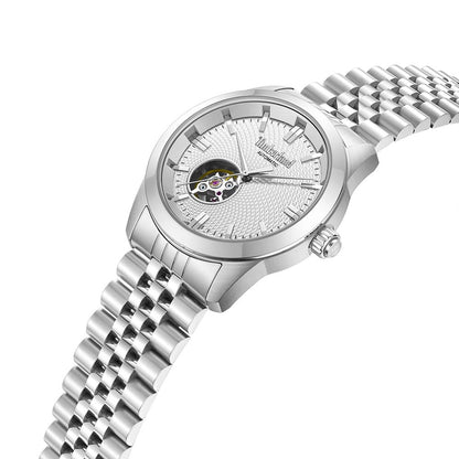 Timberland Lodgepole Mens Silver Stainless steel Strap Watch-TDWGY0094002