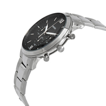 Fossil Neutra Chrono Silver Stainless Steel Men Watch-FS5384