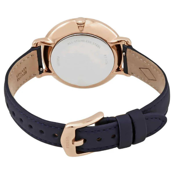 Fossil Carlie Blue Leather -ES4502