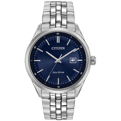 Citizen Eco-Drive Mens Silver Stainless steel Watch-BM7251-53L