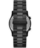 Michael Kors Runway Mens Black Stainless steel Watch-MK9110