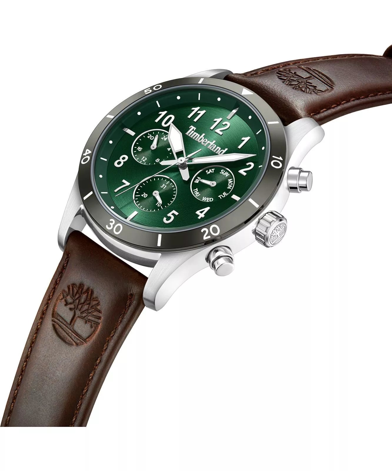 Timberland Ashmond Mens Leather Watch