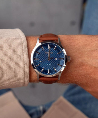 Timberland Trumbull Mens Leather Watch