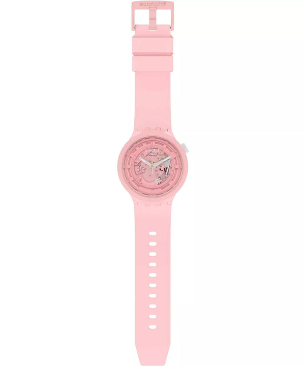 Swatch-C-Pink Pink Unisex Rubber Watch-SB03P100