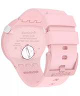 Swatch-C-Pink Pink Unisex Rubber Watch-SB03P100