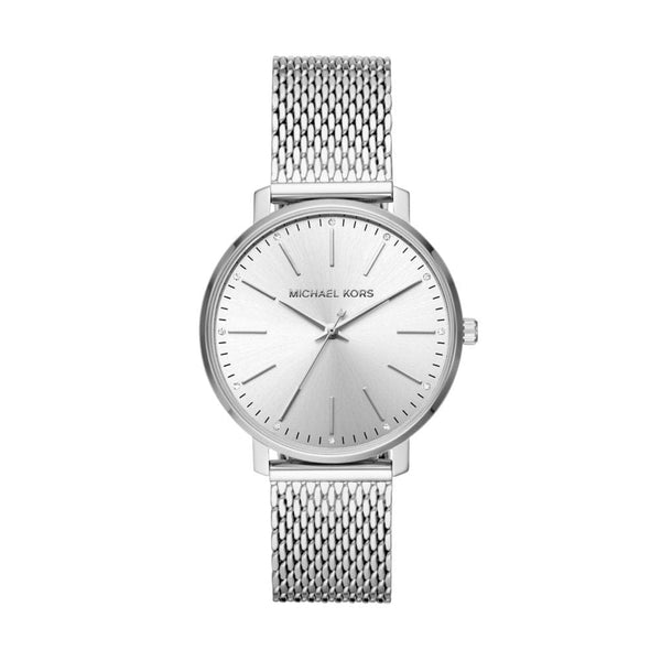 Michael Kors Pyper Womens Silver Stainless Steel Watch - MK4338