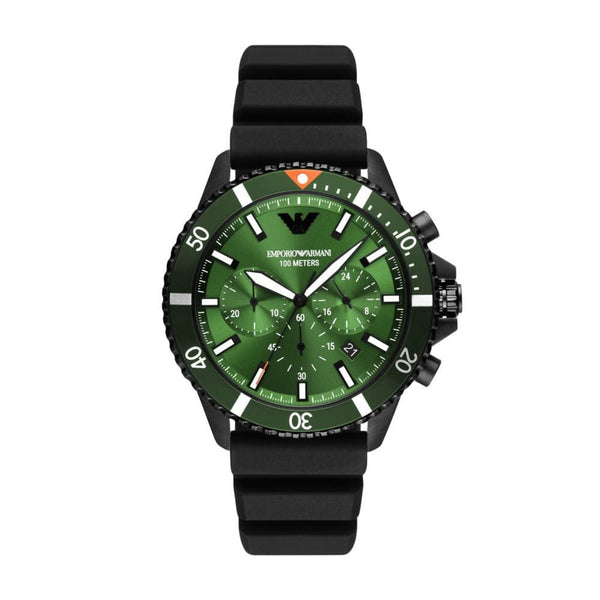 Armani Mens Black Polycarbonate Watch - AR11463