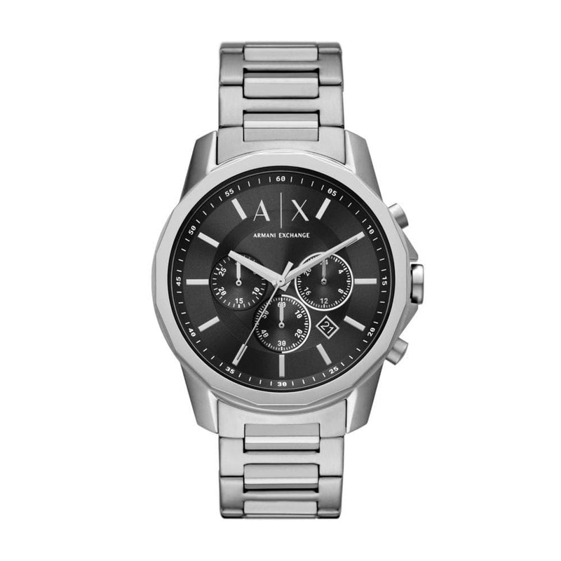 Armani Exchange Mens Silver Stainless Steel Watch AX1720 – 