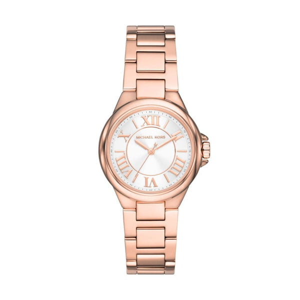 Michael Kors Camille Womens Rosegold Stainless Steel Watch - MK7256