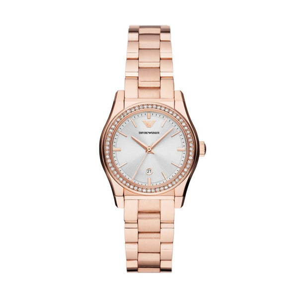 Armani Federica Womens Gold Stainless steel Watch-AR11558