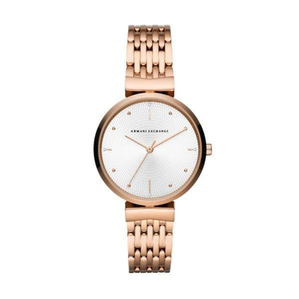 Armani Exchange Zoe Women Rose Goldstainless Steel Watch-AX5901