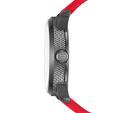 Diesel Rasp Red Silicone Watch-DZ1806