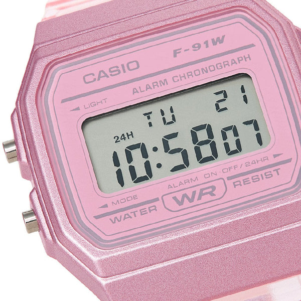 Casio Classic Retro Youth Digital Watch - Pink