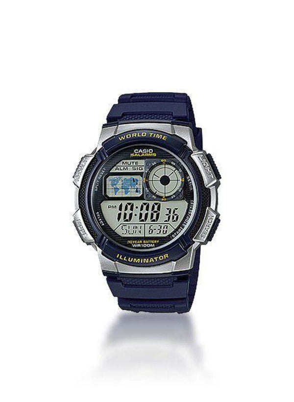 Casio Mens AE-1000W-2AVDF World Time Sports Digital Watch