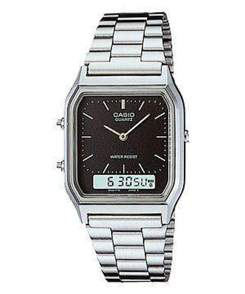 Casio Mens AQ230A-1DMQ Anadigital Watch