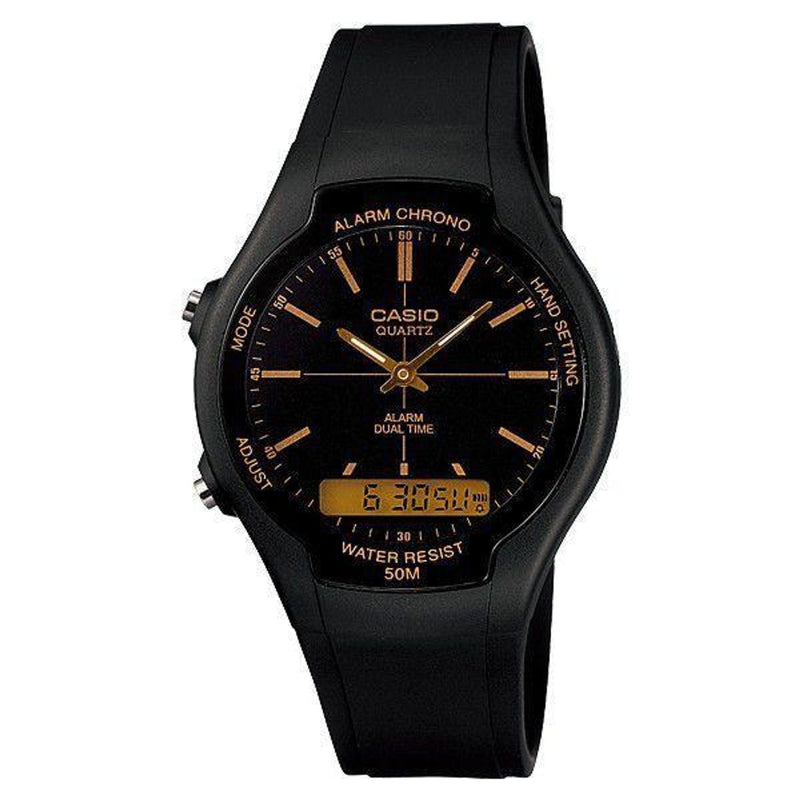 Casio Mens AW-90H-9EVDF Anadigital Watch