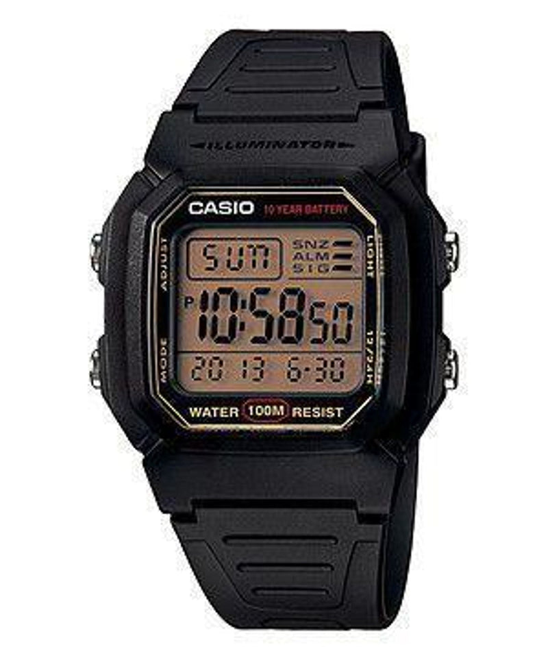 Casio Mens W-800HG-9AVDF Dual Time Digital Watch