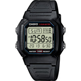 Casio Mens W-800H-1AVDF Dual Time Digital Watch