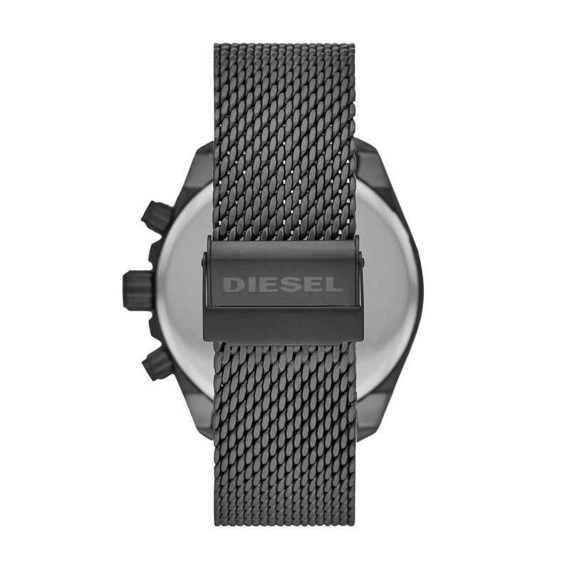 Diesel Men's Ms9 Chrono Gunmetal Round Stainless Steel Watch - DZ4528