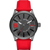 Diesel Rasp Red Silicone Watch-DZ1806