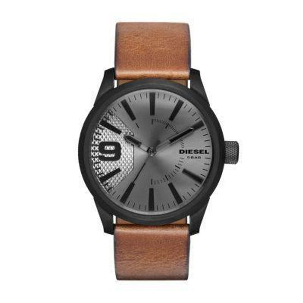 Diesel Rasp Light Brown Leather Men Watch-DZ1764