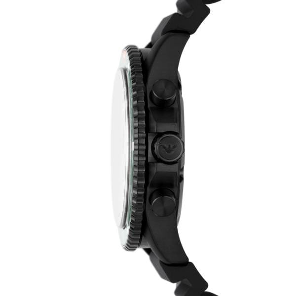 Armani Mens Black Polycarbonate Watch - AR11463