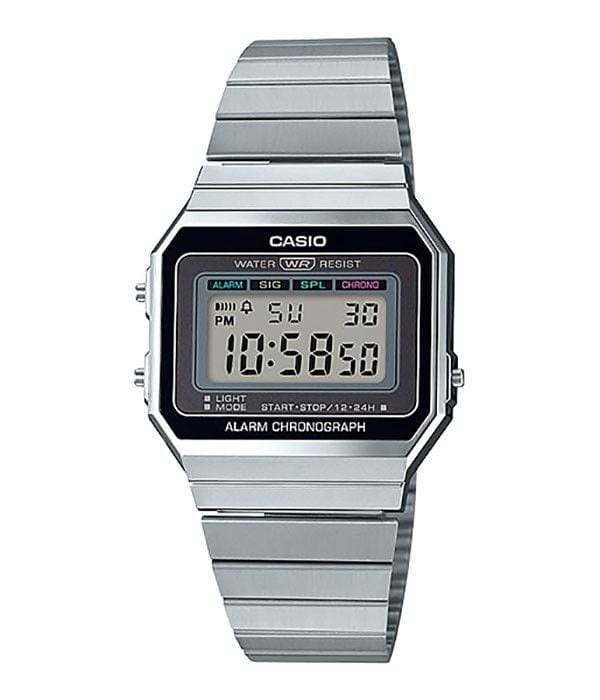 Casio Retro Silver A700W-1ADF Watch