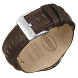 Fossil Coachman Brown Leather Men Watch-CH2565