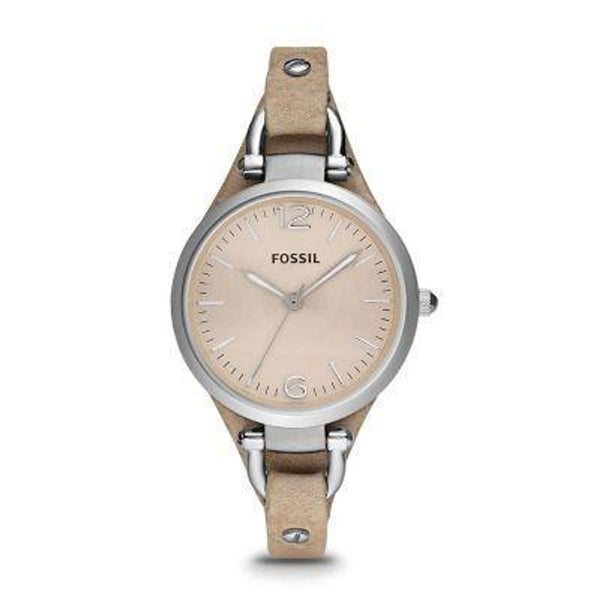 Fossil Georgia Sand Leather Women Watch-ES2830