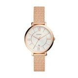 Fossil Jacqueline Rose Gold Stainless Steel Women Watch-ES4352