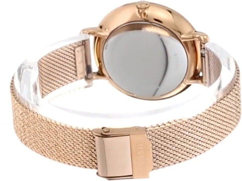 Fossil Jacqueline Rose Gold Stainless Steel Women Watch-ES4352
