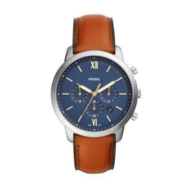 Fossil Nuetra Chrono Tan Leather Men Watch FS5453 Broadwayjewellers .za