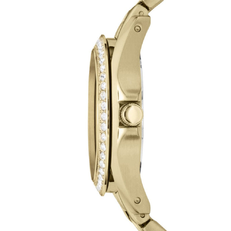 Fossil Riley Women'S Gold Stainless Steel Watch-ES3203