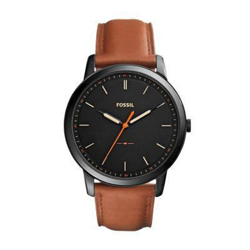 Fossil The Minimalist Luggage Leather Men Watch-FS5305
