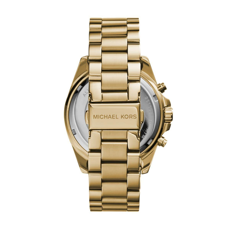 Michael Kors Bradshaw Gold Womens Stainless Steel Watch-MK5605